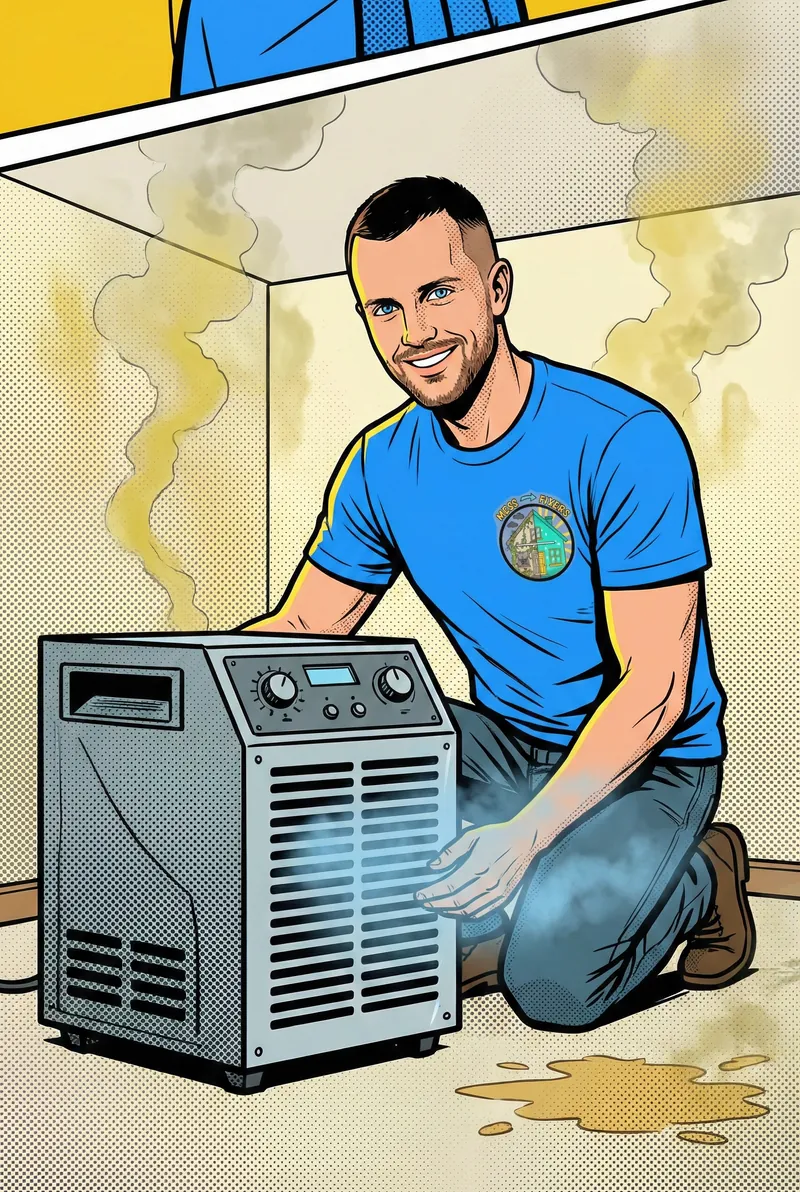Ozone Odor Treatment (Per room)