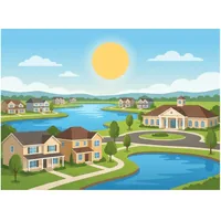 Land O' Lakes illustration